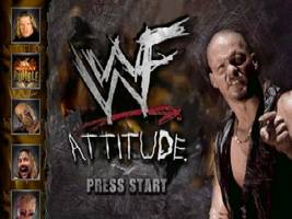 WWF Attitude Title Screen